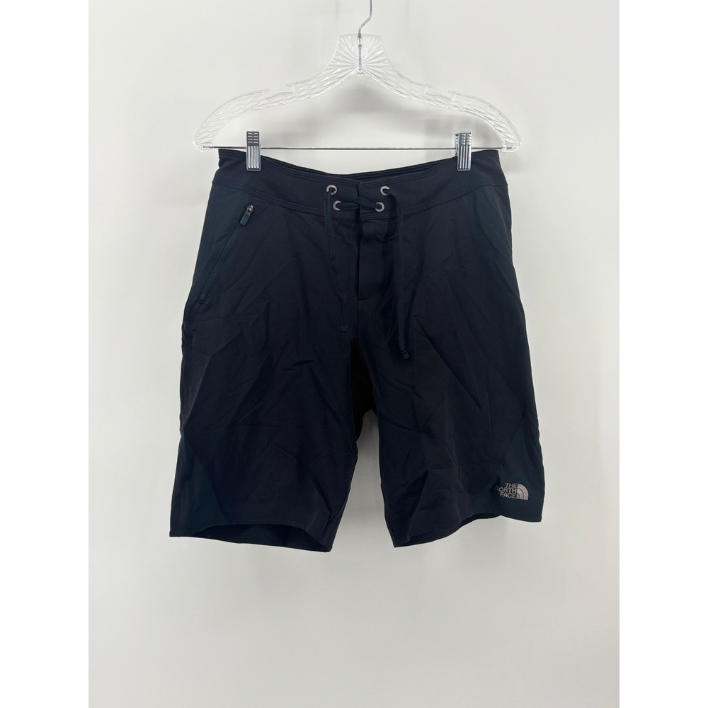 The North Face Mens Black Board‎ Shorts Swim Trunks Size 30 Lace Up Pocket